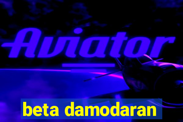 beta damodaran